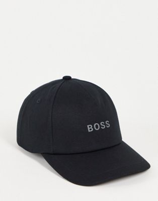 фото Черная кепка boss fresco-черный