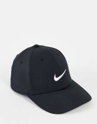 фото Черная кепка nike golf l91 tech dri-fit-черный