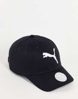 Бейсболки Черная кепка Puma Ess-Черный цвет