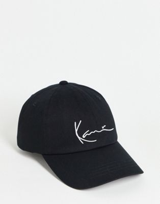 фото Черная кепка с логотипом karl kani-черный