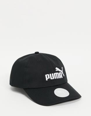 Бейсболки Черная кепка с логотипом Puma Essentials-Черный цвет
