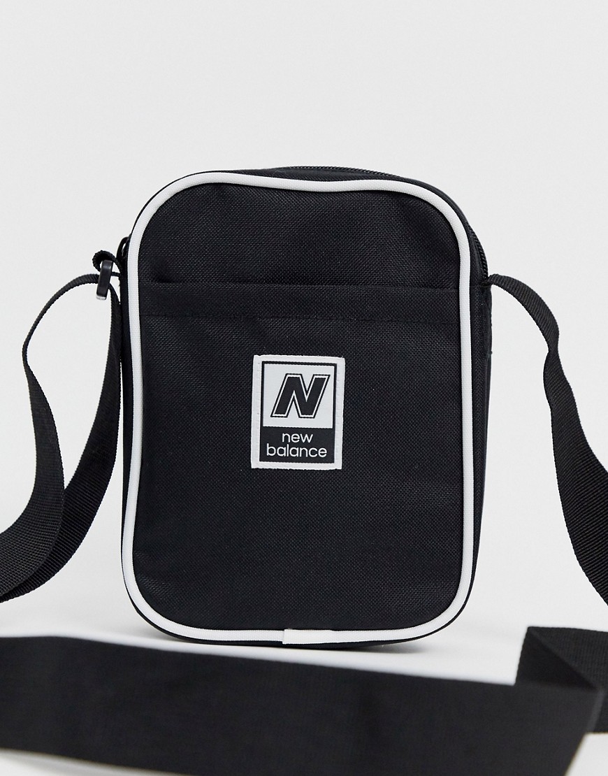фото Черная классическая сумка через плечо new balance-черный