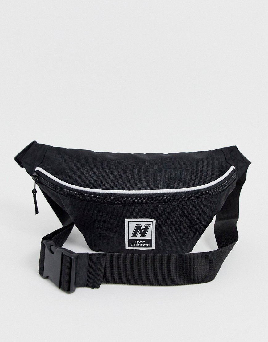 фото Черная классическая сумка-кошелек на пояс new balance-черный