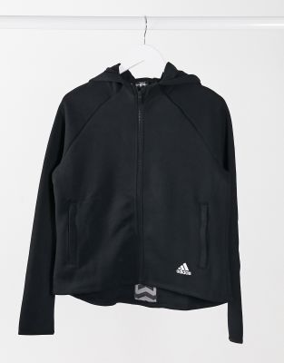 фото Черная куртка adidas-черный