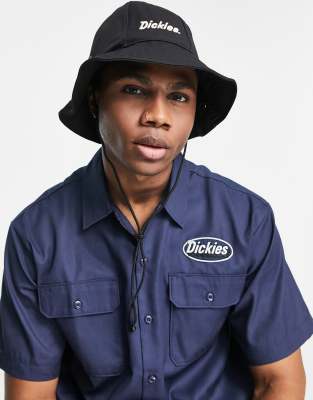 фото Черная панама dickies bettles-черный цвет