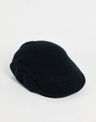 фото Черная плоская кепка french connection-черный цвет