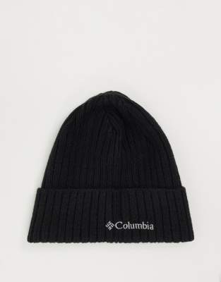 фото Черная шапка-бини columbia watch cap-черный