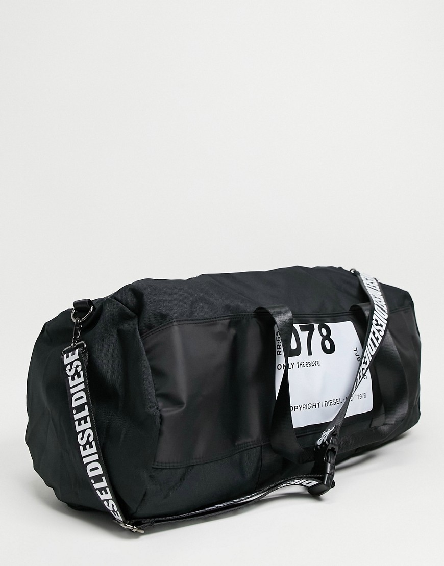 фото Черная спортивная сумка diesel-черный цвет