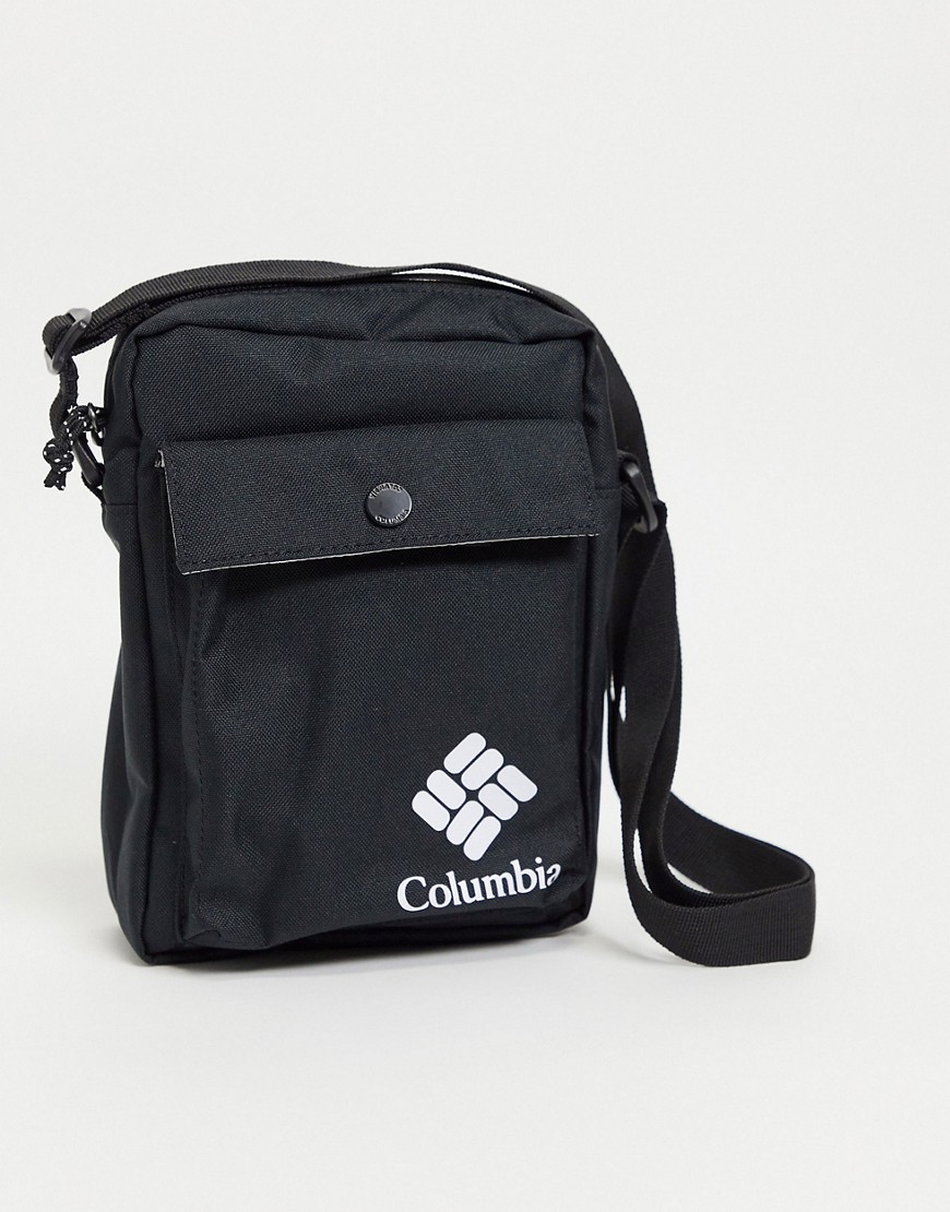 фото Черная сумка через плечо columbia zigzag-черный цвет