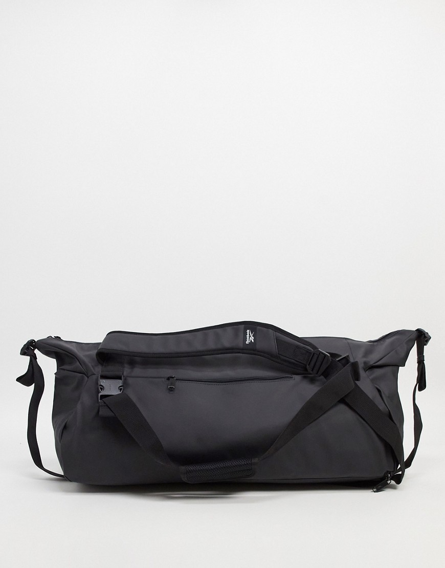 фото Черная сумка-дафл reebok tech style-черный цвет