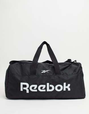Аксессуары Черная сумка-дафл с ручками Reebok Training-Черный цвет