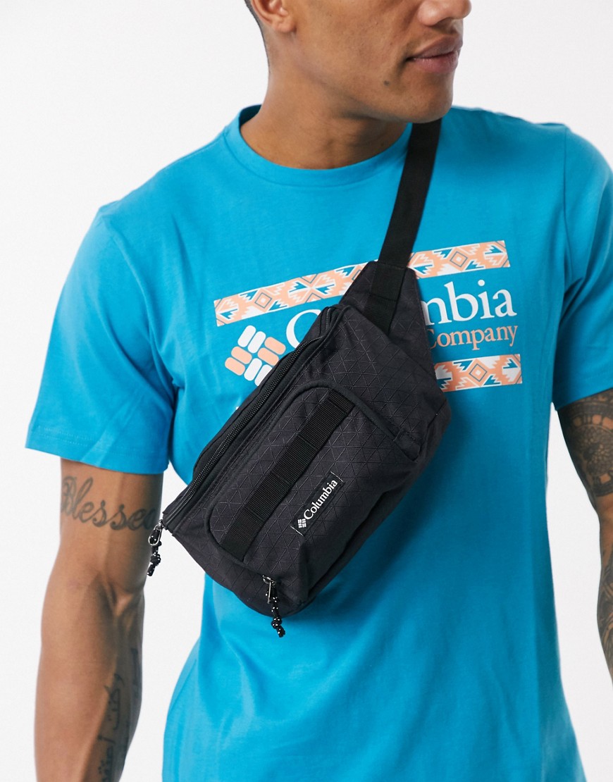 фото Черная сумка-кошелек на пояс columbia-черный
