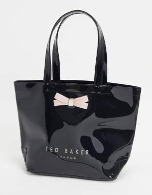 фото Черная сумка с бантиком ted baker-черный