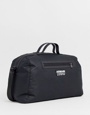 фото Черная сумка с логотипом armani exchange-черный