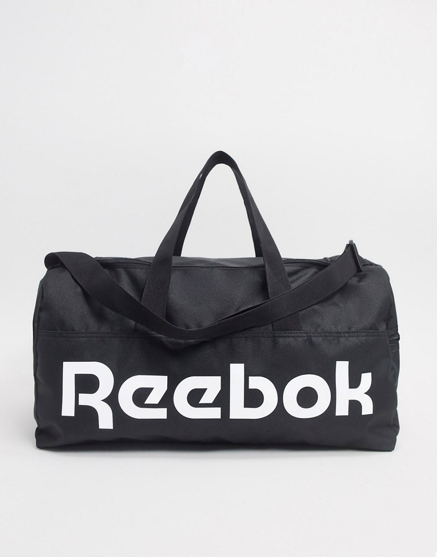 фото Черная сумка с логотипом reebok training-черный