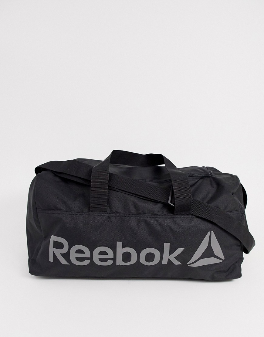 фото Черная сумка среднего размера reebok training-черный