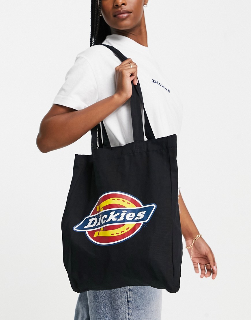 Черная сумка-тоут с логотипом Dickies Icon-Черный цвет