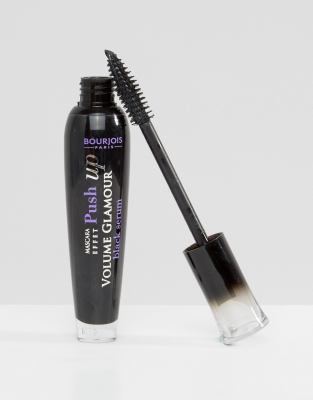 Bourjois volume glamour push up. Буржуа push up volume glamour тушь. Тушь push up black mascara. Bourjois тушь для ресниц volume glamour push up serum 710 (черная). Volume glamour bourjois.