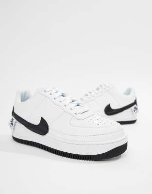 nike air force jester white and black