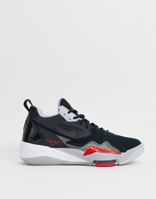 Черно-красные кроссовки Nike Jordan Zoom '92 | ASOS