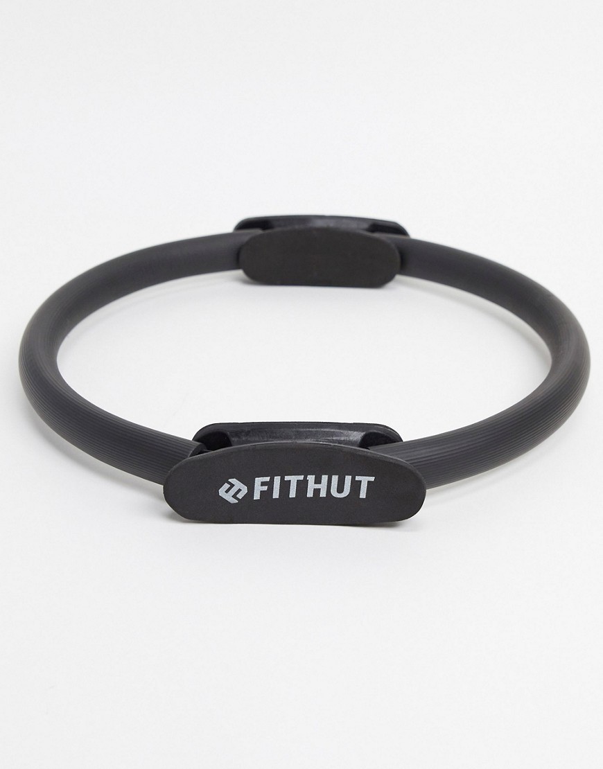 фото Черное кольцо для пилатеса fithut-черный цвет