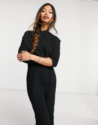 Маленькие черные платья Черное платье-футляр миди ASOS DESIGN-Черный цвет