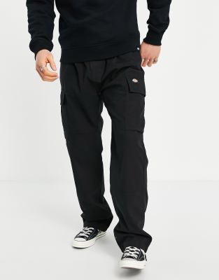 Брюки и чиносы  Asos Черные брюки Dickies Eagle Bend-Черный цвет