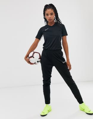 фото Черные брюки nike football-черный nike training