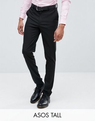 фото Черные брюки скинни asos design tall-черный