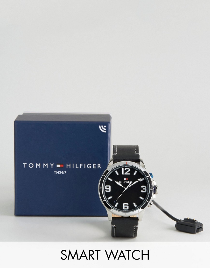 фото Черные часы tommy hilfiger 1791298-черный