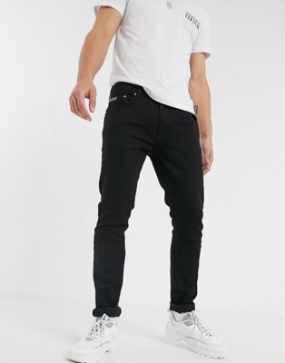 фото Черные джинсы скинни versace jeans-черный versace jeans couture