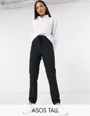 фото Черные джоггеры asos design tall-черный asos tall