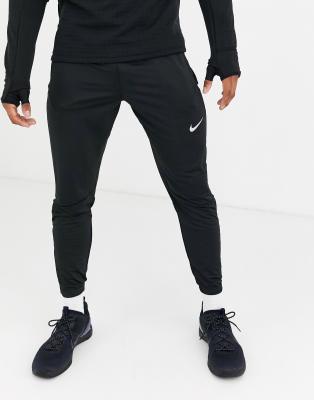 nike essential black joggers