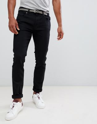 Джинсы Slim Fit мужские черные 2022