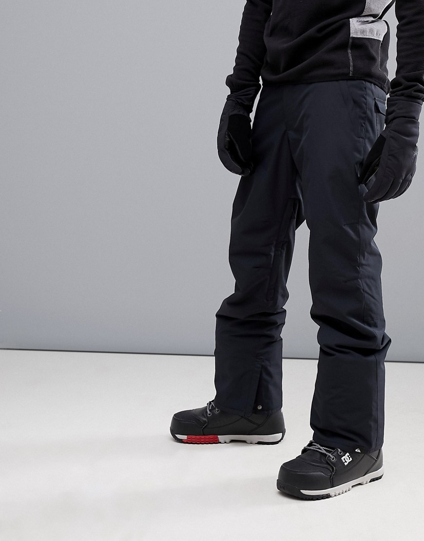 фото Черные горнолыжные брюки quiksilver-черный