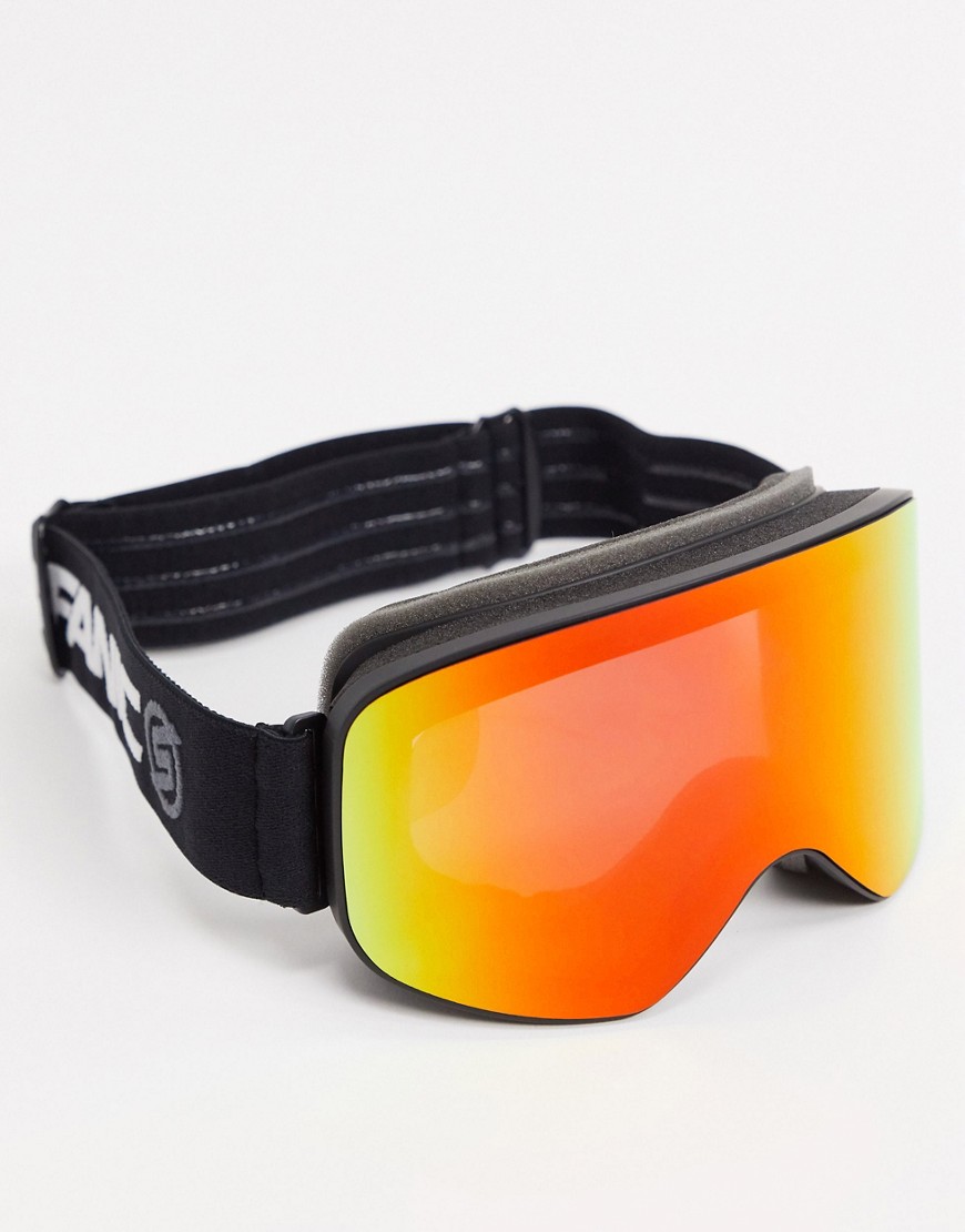 фото Черные горнолыжные очки surfanic transmission-черный