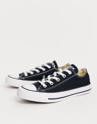 фото Черные кеды converse chuck taylor all star ox-черный