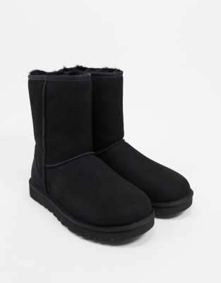 UGG черные ботинки