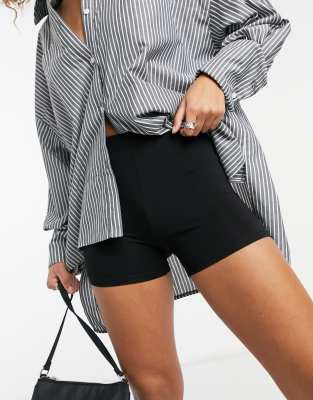  Черные короткие шорты-леггинсы ASOS DESIGN-Черный цвет