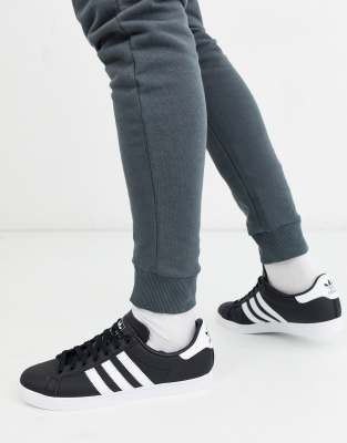 adidas coast star core black