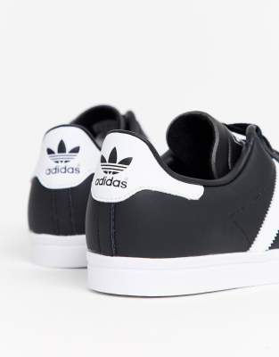 adidas coast star core black
