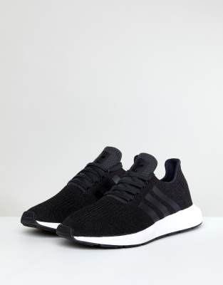 adidas swift run black on black