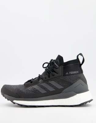 фото Черные кроссовки adidas outdoors terrex free hiker-черный цвет adidas performance