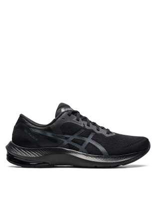 Бег Черные кроссовки Asics Running Gel-Pulse 13-Черный цвет