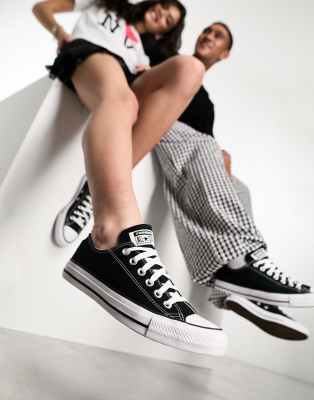 фото Черные кроссовки converse chuck taylor-черный