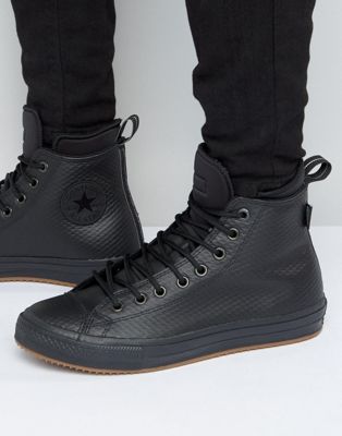 Черные кроссовки Converse Winterised 