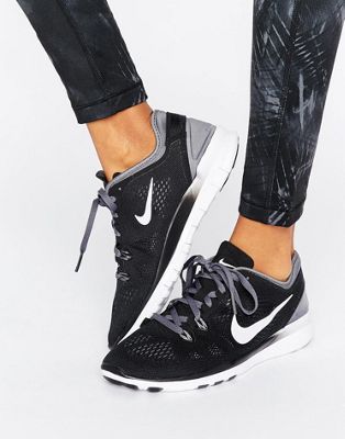 Черные кроссовки Nike Free 5.0 TR Fit 5 