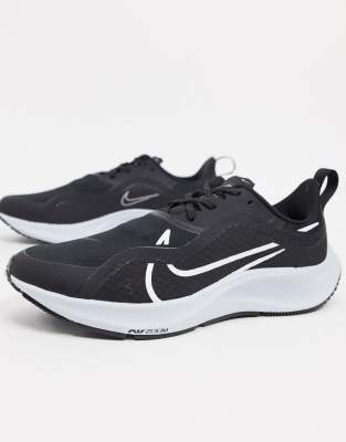 фото Черные кроссовки nike running air zoom pegasus shield-черный