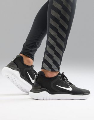 Черные кроссовки Nike Running Free Run 