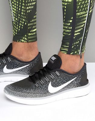 Черные кроссовки Nike Running Free Run 